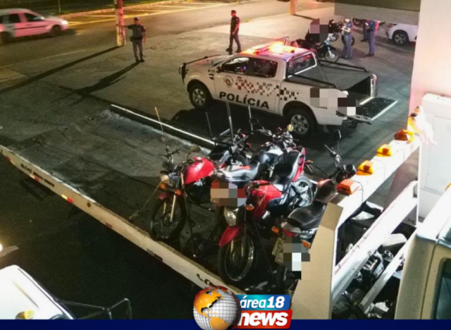POLÍCIA MILITAR REALIZA OPERAÇÃO “BAIXO RUÍDO” E RECOLHE OITO VEÍCULOS EM BIRIGUI