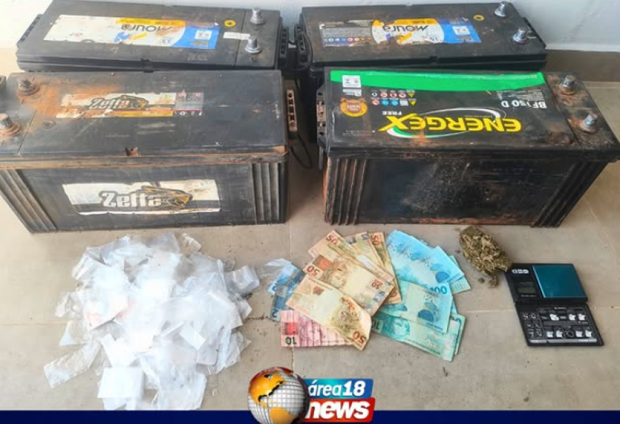POLÍCIA MILITAR PRENDE HOMEM POR TRÁFICO DE DROGAS E RECEPTAÇÃO EM SANTÓPOLIS DO AGUAPEÍ