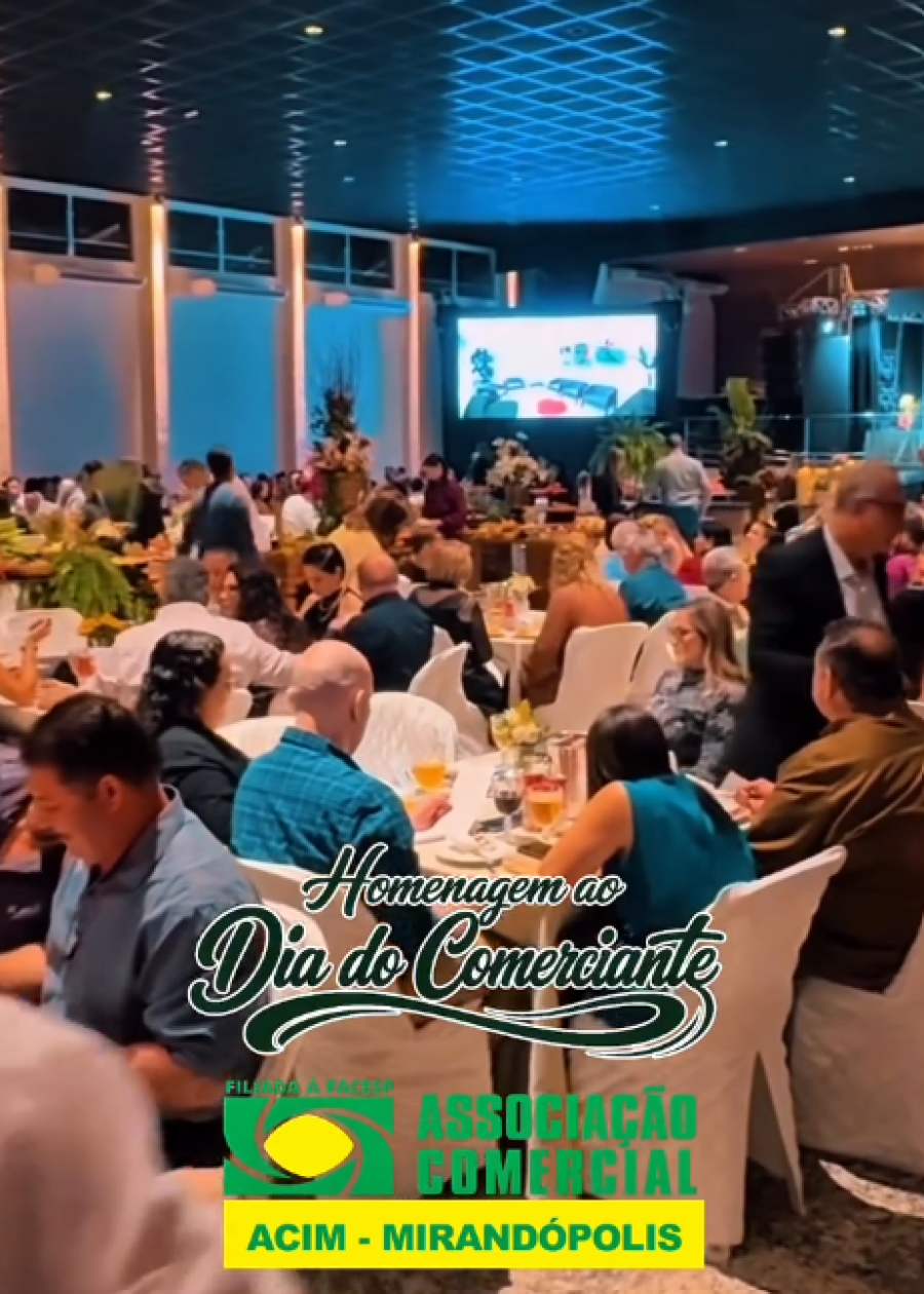BAILE EM HOMENAGEM AO COMERCIANTE É SUCESSO EM MIRANDÓPOLIS