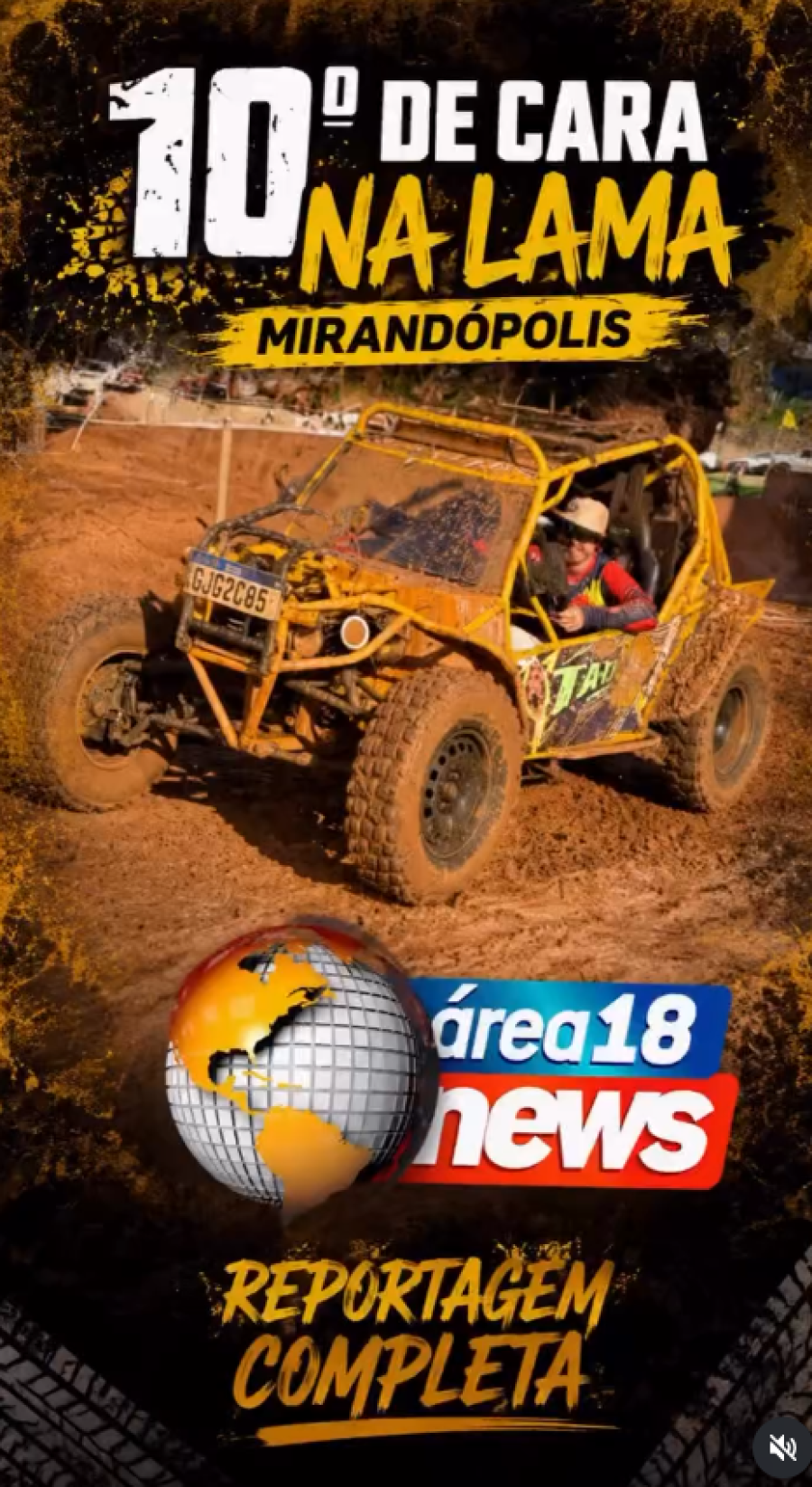 10º DE CARA NA LAMA REÚNE APAIXONADOS PELO OFF-ROAD EM MIRANDÓPOLIS