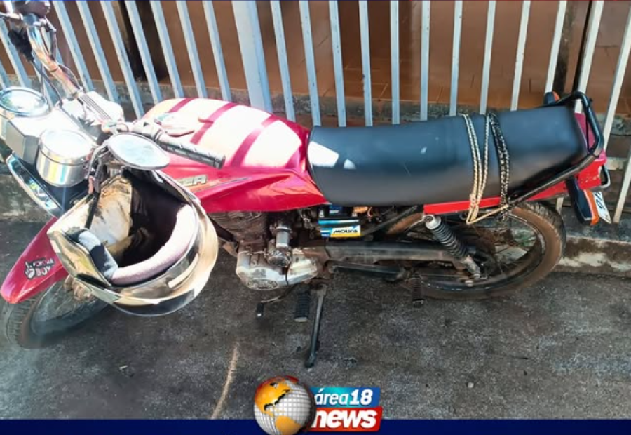 HOMEM É PRESO POR FURTO DE MOTOCICLETA E MANDADO DE PRISÃO É CUMPRIDO EM GENERAL SALGADO