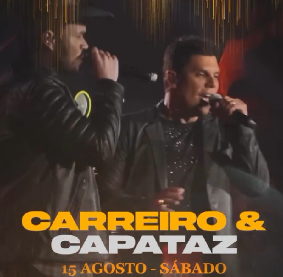 CARREIRO & CAPATAZ ENCERRAM O LAVÍNIA RODEIO SHOW NO SÁBADO, DIA 15