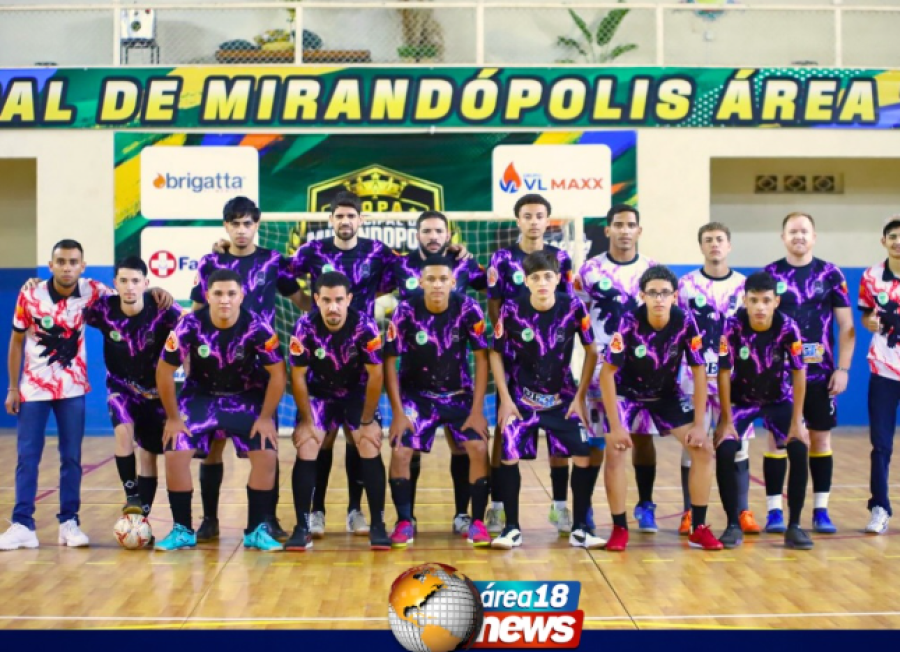 SEGUNDA NOITE DE JOGOS MOVIMENTA A COPA MUNICIPAL DE FUTSAL DE MIRANDÓPOLIS