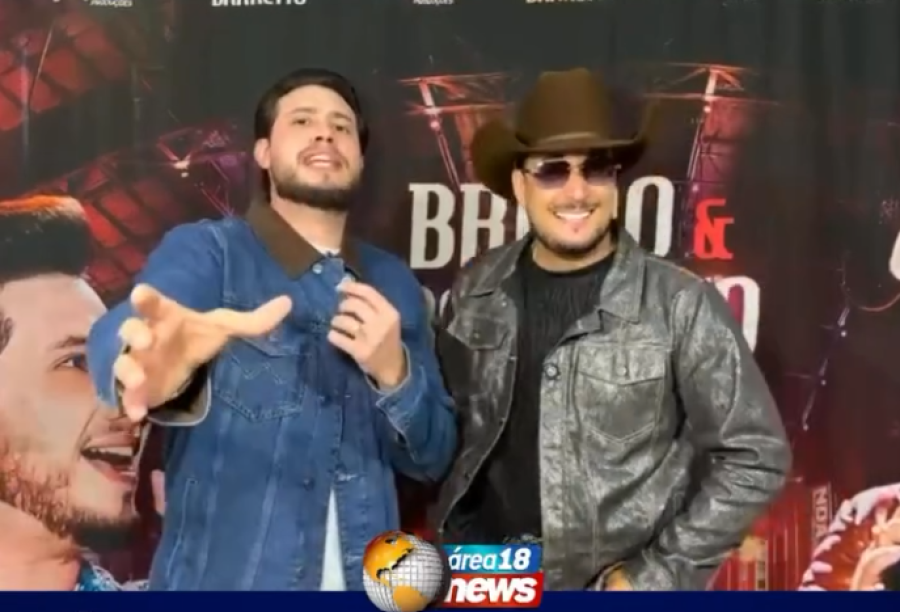 É HOJE! BRUNO & BARRETTO MANDAM RECADO AO PÚBLICO E PROMETEM AGITAR O LAVÍNIA RODEIO SHOW; VEJA VÍDEO GRAVADO PELA DUPLA
