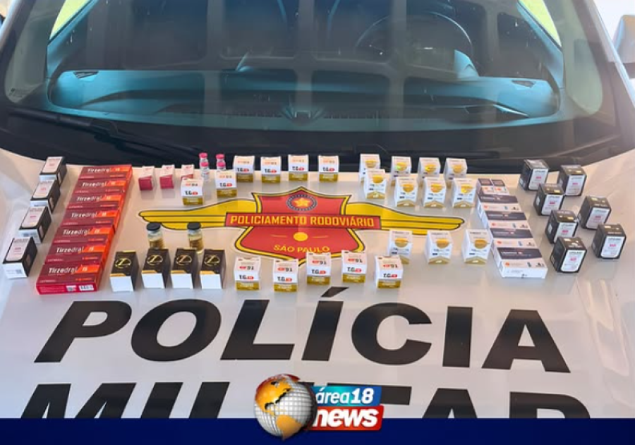 TOR APREENDE ANABOLIZANTES E MEDICAMENTOS PARA EMAGRECIMENTO DO TIPO “MOUNJARO” EM JOSÉ BONIFÁCIO