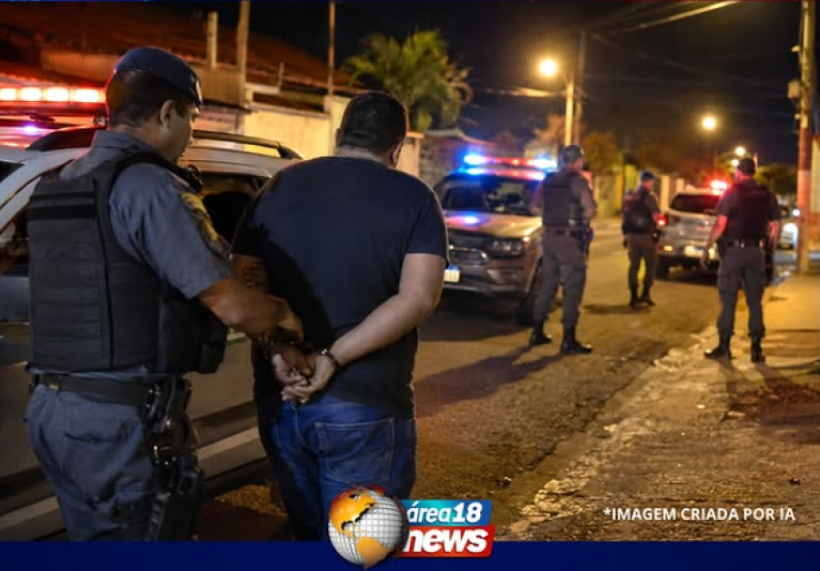 PM CAPTURA DOIS PROCURADOS PELA JUSTIÇA EM ARAÇATUBA E VALPARAÍSO