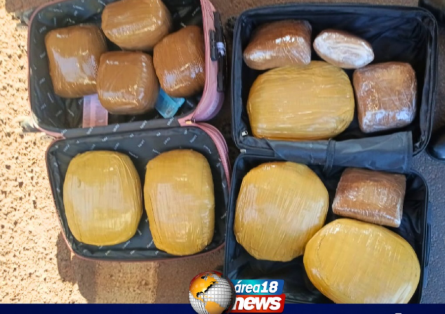  POLICIAMENTO RODOVIÁRIO PRENDE PASSAGEIRA COM MAIS DE 12 KG DE SKANK NA SP-300, EM ANDRADINA