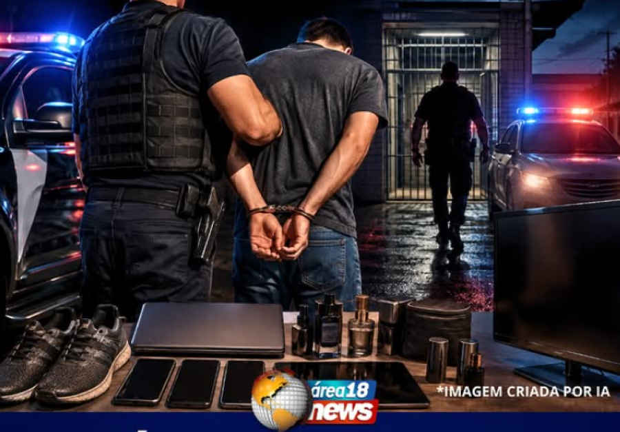 POLÍCIA CIVIL ESCLARECE SÉRIE DE FURTOS E PRENDE INVESTIGADO EM BIRIGUI